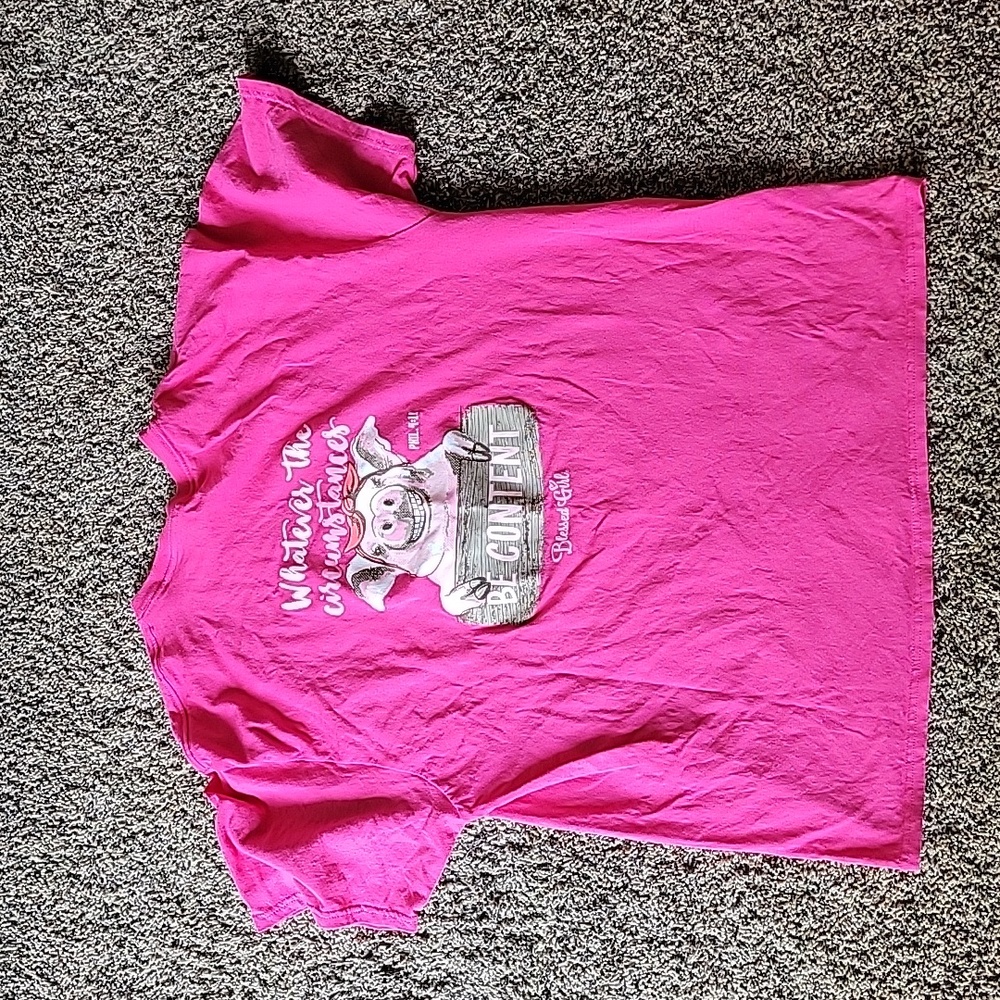 Pig theme Bible verse tshirt - Picture 2 of 6